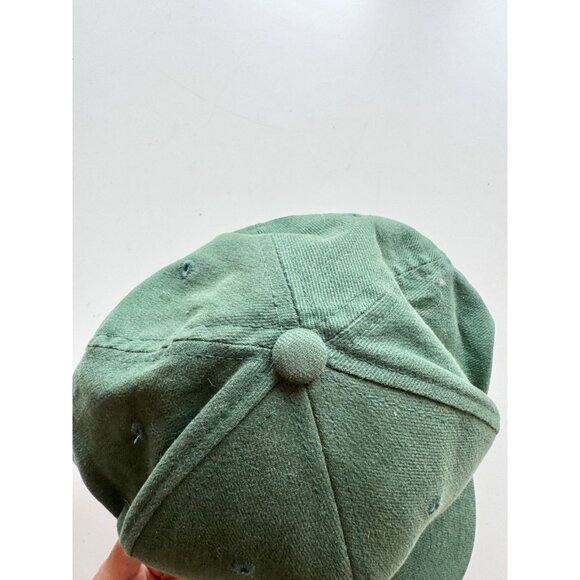 NIKE Michigan State Spartans Green Cotton Canvas Flexfit S Logo Baseball Hat - Picture 5 of 12